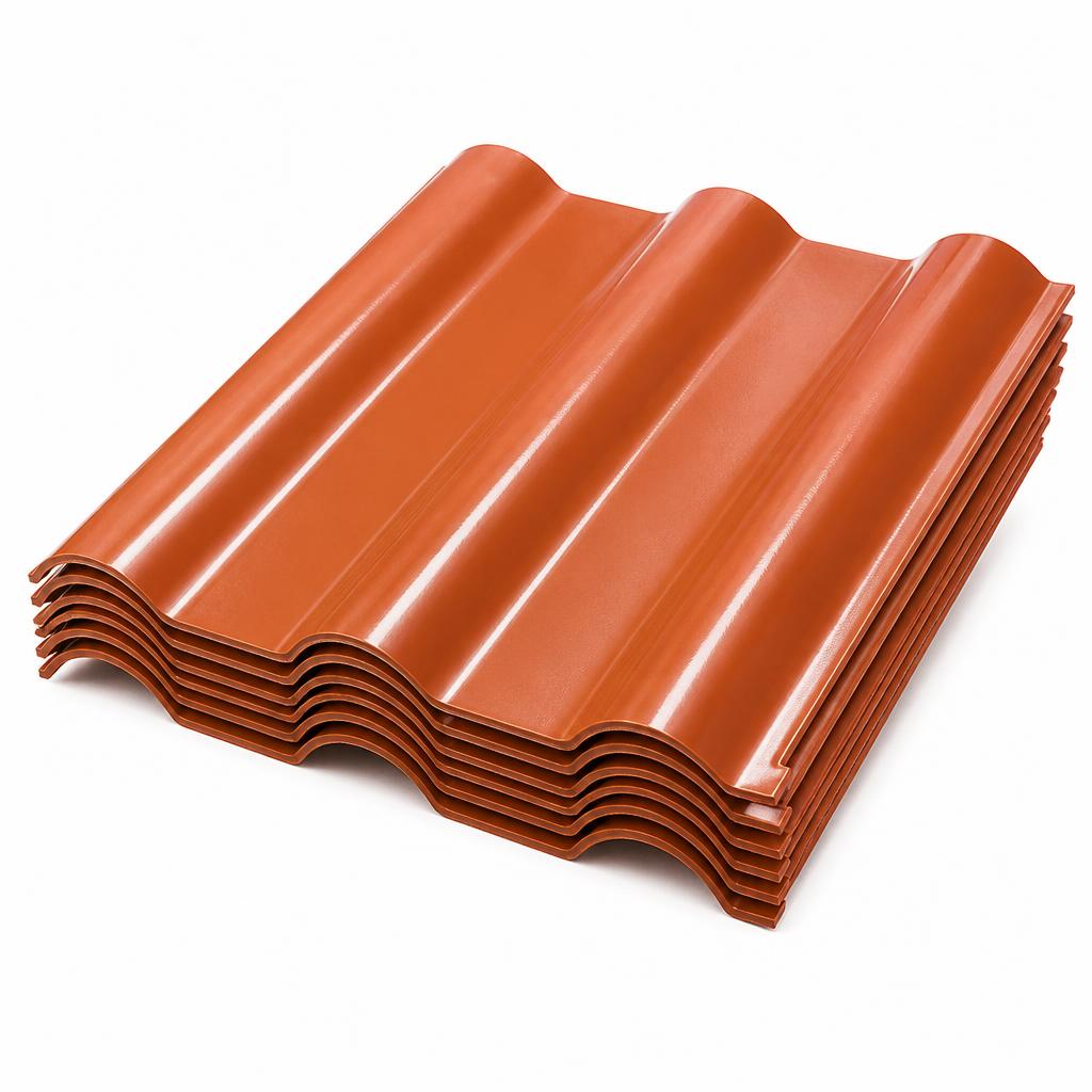 Tuile UPVC Grand Format Terracotta
